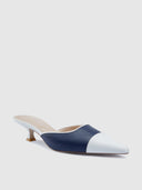 The Manhattan - White & Navy - FEMME LA