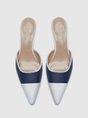 The Manhattan - White & Navy - FEMME LA