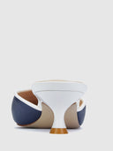 The Manhattan - White & Navy - FEMME LA