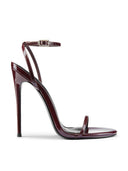 The Necessary Sandal - Burgundy - FEMME LA