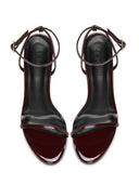 The Necessary Sandal - Burgundy - FEMME LA
