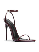The Necessary Sandal - Burgundy - FEMME LA