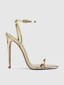 The Necessary Sandal - Gold - FEMME LA