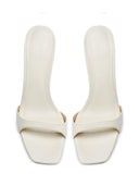The Rue Slipper - Cream - FEMME LA