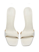 The Rue Slipper - Cream - FEMME LA