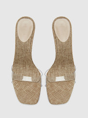 The Rue Slipper - Tweed - FEMME LA