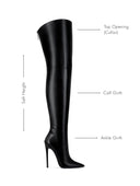 The Scorpio Thigh High Boot - FEMME LA