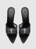 The Verona Slipper - Nero - FEMME LA