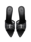 The Verona Slipper - Nero - FEMME LA