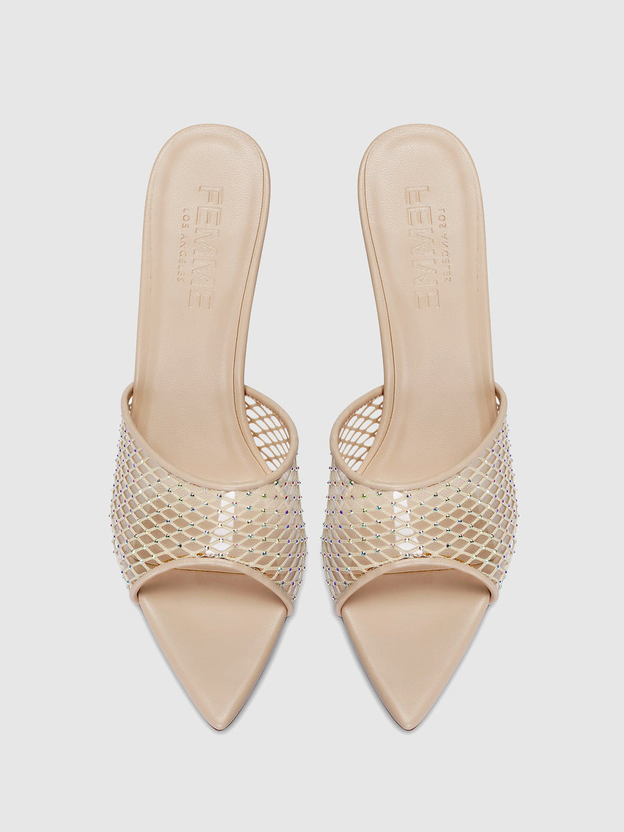 The Verona Slipper - Nude - FEMME LA