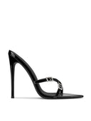 The Versailles Slipper - Nero - FEMME LA