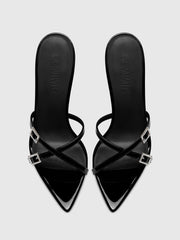 The Versailles Slipper - Nero - FEMME LA