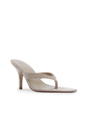 Tokyo Thong Sandal - Nude - FEMME LA