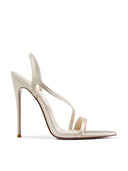 Vesper Sandal - Nude - FEMME LA