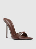 Whiskey Slipper - Brown - FEMME LA
