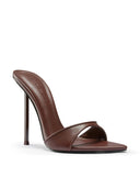 Whiskey Slipper - Brown - FEMME LA
