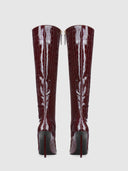 Whistler Boot - Exotic Burgundy - FEMME LA