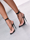 XIV Sandal - Noir - FEMME LA