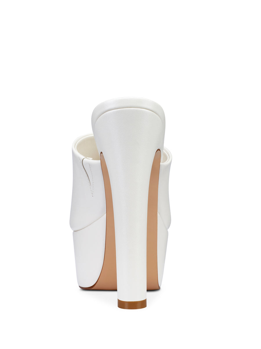 Cali Platform Slipper - Cream